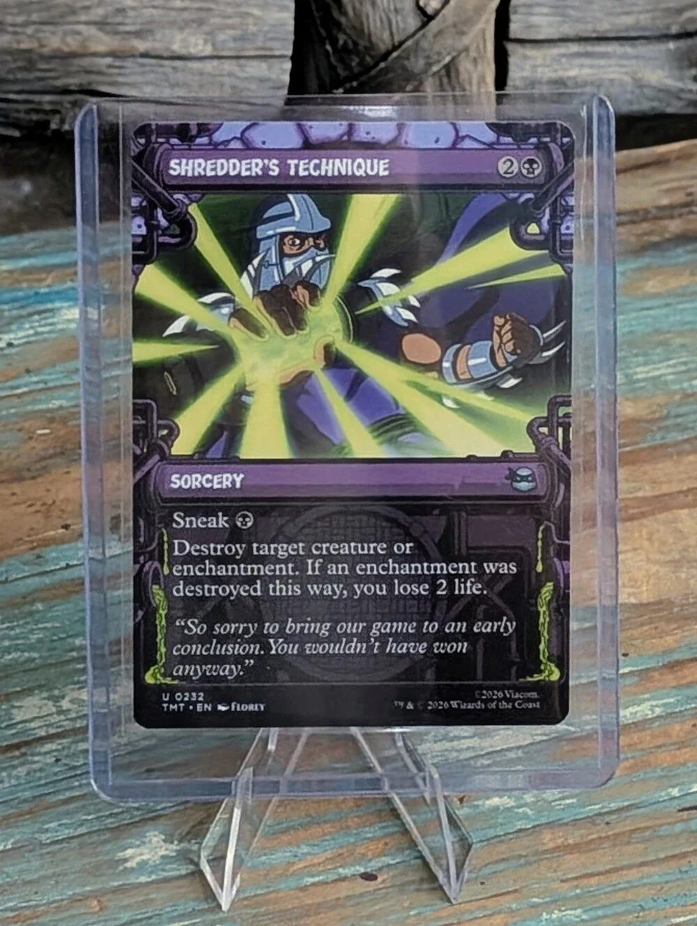 Magic The Gathering TMNT 7 Card Bundle